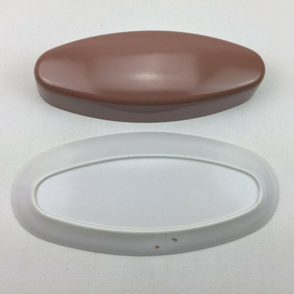 Vintage Marcrest Melmac Melamine Brown Lot Serving - Picture 7 of 12